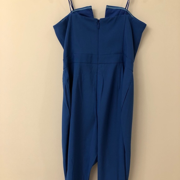 NWT! Adelyn Rae cobalt blue jumpsuit. Medium. - Picture 8 of 8